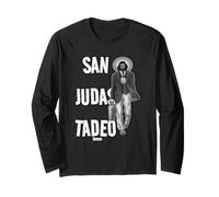 San Judas Tadeo - St. Jude Negocio Bianco e Nero Maglia a Manica
