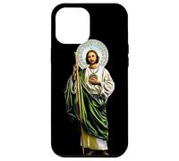 San Judas Tadeo te pido por la protección mía y de mi famili Custodia per iPhone 12 Pro Max