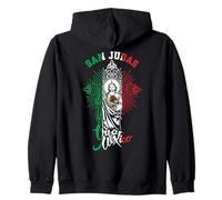 San Judas Tadeo Viva Mexico Saint Jude Thaddeus Mexicans Felpa con Cappuccio