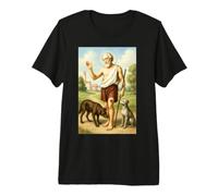 San Lazaro Cuba Babalu Aye Tradizione cattolica afrocubana Maglietta Premium