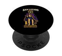 San Lazaro Cuba Santeria Religione cattolica PopSockets PopGrip Adesivo