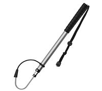 SAN LIKE Gaff da Pesca Retrattile in Lega di Alluminio, Pesca Gaff Gancio per Pesca Telescopica, Pinza da Pesca, Gancio Affilato, Attrezzatura da Pesca Hook Tackle con Impugnatura Morbida, Grigio