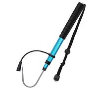 SAN LIKE Gaff da Pesca Retrattile in Lega di Alluminio, Pesca Gaff Gancio per Pesca Telescopica, Pinza da Pesca, Gancio Affilato, Attrezzatura da Pesca Hook Tackle con Impugnatura Morbida, Blu