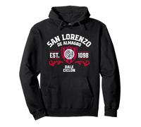 San Lorenzo d'Almagro - EST. 1908 Dale Ciclone Vintage Crest Felpa con Cappuccio