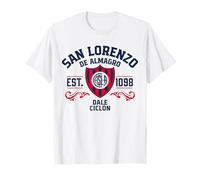 San Lorenzo d'Almagro - EST. 1908 Dale Ciclone Vintage Crest Maglietta