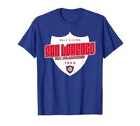 San Lorenzo de Almagro - Dale Ciclone 1908 Bold Shield Design Maglietta