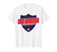 San Lorenzo de Almagro - Dale Ciclone 1908 Bold Shield Design Maglietta