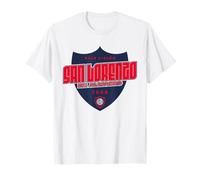 San Lorenzo de Almagro - Dale Ciclone 1908 Bold Shield Design Maglietta
