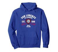 San Lorenzo de Almagro - EST. 1908 Dale Ciclon Vintage Crest Felpa con Cappuccio