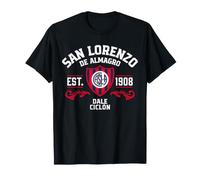 San Lorenzo de Almagro - EST. 1908 Dale Ciclon Vintage Crest Maglietta