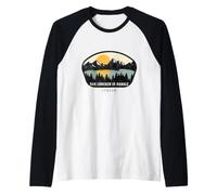 San Lorenzo in Banale Italia Design Vacanza Souvenir Maglia con Maniche Raglan