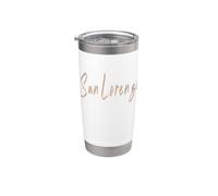 San Lorenzo Paraguay Design elegante vintage Bicchiere termico in acciaio inox doppia parete