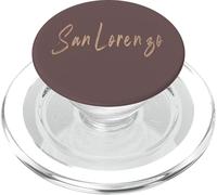 San Lorenzo Paraguay Design elegante vintage PopSockets PopGrip per MagSafe