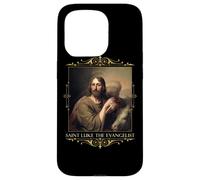 San Luca Evangelista Preghiera Patrono Artisti Cattolici Custodia per iPhone 15 Pro