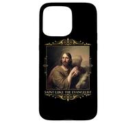 San Luca Evangelista Preghiera Patrono Artisti Cattolici Custodia per iPhone 15 Pro Max