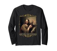 San Luca Evangelista Preghiera Patrono Artisti Cattolici Maglia a Manica