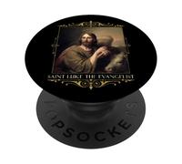 San Luca Evangelista Preghiera Patrono Artisti Cattolici PopSockets PopGrip Adesivo