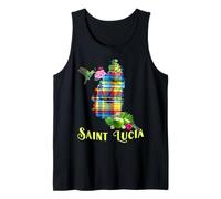 San Lucia Tesoro Caraibico Madras Heritage Canotta