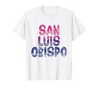 San Luis Obispo - San Luis Obispo retrò California Vintage Maglietta