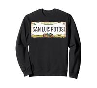 San Luis Potosí Mexico License Plate Travel Vacation Beach Felpa