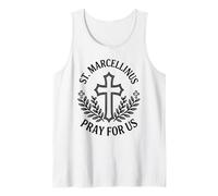 San Marcellino Prega per Noi Croce Preghiera Chiesa cattolica Canotta