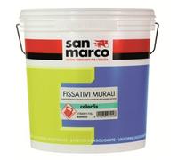 San Marco COLORFIS Fissativo murale coprente per esterni ed interni (5 lt, Bianco)