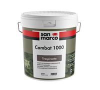 SAN MARCO COMBAT 1000 bianco idropittura traspirante anti muffa 4 & 14 litri
