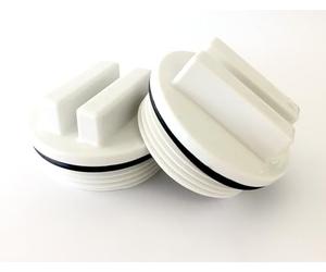 San Marco Coppia di tappi di chiusura per valvole SMP078