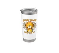 San Marco Evangelista Apostolo Simbolo Leone Santo Cattolico Bicchiere termico in acciaio inox doppia parete
