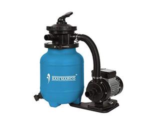 San Marco Filtro a Sabbia da 6 m3/h Completo di Aqualoon