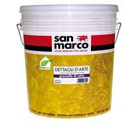 San Marco Grassello di Calce Stucco Veneziano Confezione da 25 kg. Bianco colorabile con coloranti universali. Prodotto Decorativo per pareti Effetto Stucco Veneziano, marmorino Lucido