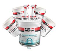 SAN MARCO Kit antimuffa anticondensa 40mq bianco (Combat 222 & 333+Superconfort)