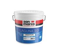 san marco LAGUNA 3.0 idropittura lavabile INODORE per interni, colore bianco, lt 4