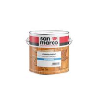 San Marco MARCONOL Supermare Vernice trasparente poliuretanica brillante o satinata per esterni, colore: Brillante, size: 0,5 lt