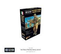 San Marco Marines Fanteria Sezione - Bullone Azione - Warlord Games