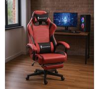 San Marco poltrona gaming ergonomica (Rosso)