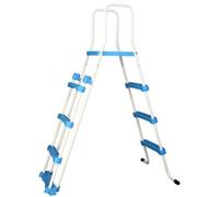 San Marco scaletta per piscine fuori terra, disponibile in diverse altezze fino a 107,122 e 132 cm, scaletta interna per piscina fuori terra, scaletta piscina fuori terra San Marco (h 122 cm)