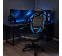 San Marco Sedia Gaming Ergonomica (Blu)