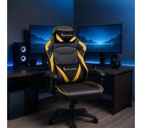 San Marco Sedia Gaming Ergonomica (Giallo)