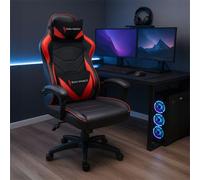 San Marco Sedia Gaming Ergonomica (Rosso)