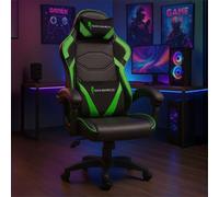 San Marco Sedia Gaming Ergonomica (Verde)