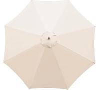 San Marco Telo di Ricambio per Ombrellone da giardino Circolare 3x3 mt Colore Ecrù, Peso da 180 gr/mq. Ideale per Ombrelloni a Banana con 8 Stecche.