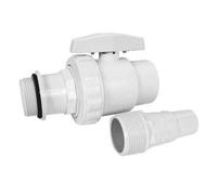 San Marco Valvola di Chiusura per Piscina + Connettore Ø 32/38