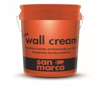 San Marco WALL CREAM Pittura traspirante per interni alta copertura, colore: Bianco, size: 2,5 lt
