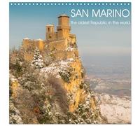 San Marino the Oldest Republic in the world (Wall Calendar 2026 12" x 24" / 30 x 60 cm (aperto) Calvendo 12 Month Wall Calendar