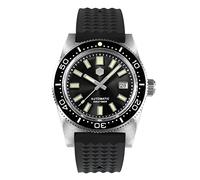San Martin 37mm Nuovo 62mas Diver Mens Orologi Classico Vetro Zaffiro PT5000 Automatico Meccanico Acciaio Inossidabile Vestito Orologi Da Polso, cinturino in gomma