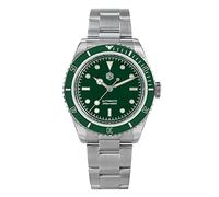 San Martin 38mm Vintage SN004 Uomini Diver Orologio Vetro Zaffiro Quadrante Smalto Acqua Fantasma NH35 Automatico Meccanico Di Lusso Orologi Da Polso, green