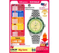 San Martin 39.5mm Orologio subacqueo estivo Moda Divertimento Serie di frutta Orologi sportivi da uomo NH35 Meccanico automatico 20 ATM SN0116 Reloj