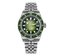 San Martin 40mm Diver Orologio da uomo 9015 Smalto Sunburst Automatico Meccanico Impermeabile Acciaio Immersione Orologio, V 1, Vestito