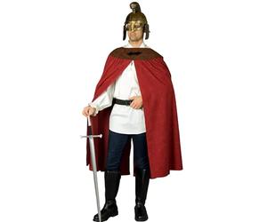 San Martin, costume da San Martino, mantello divisibile, rosso, marrone, per uomo, uniforme, medievale, marino, carnevale